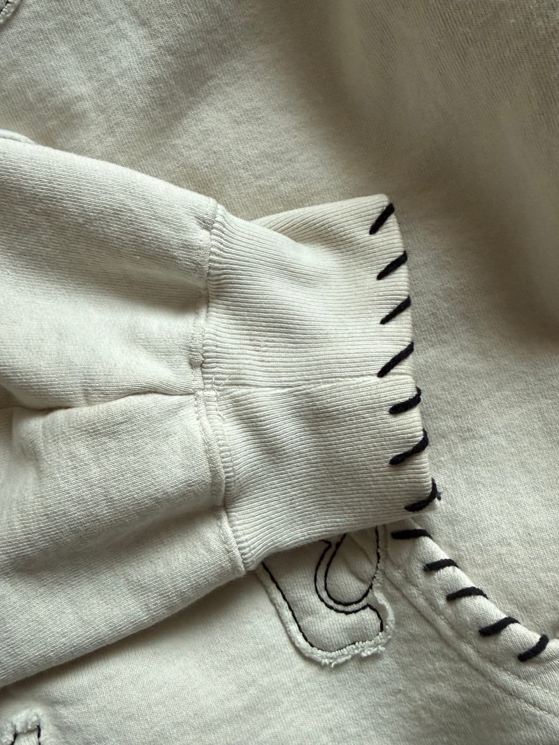 2025fw 슈프림 x 요지 야마모토 후드집업 화이트 L 상품이미지3