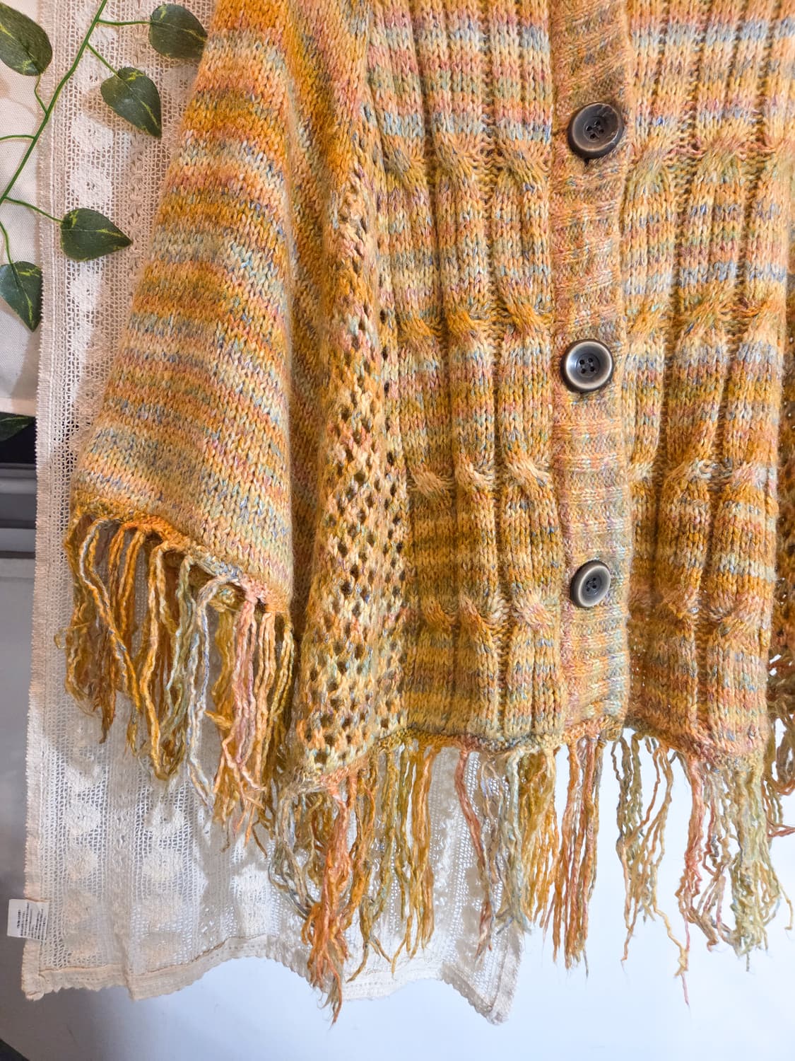 그라데이션 케이프 가디건 상품이미지3