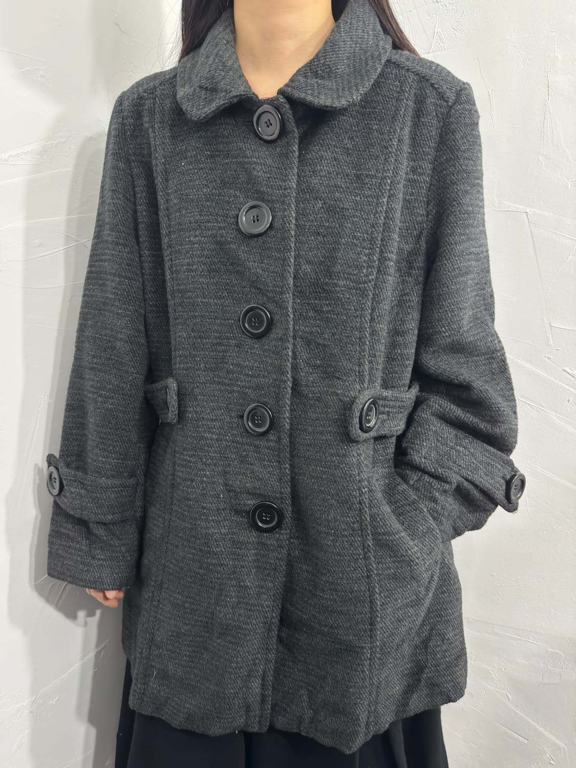 avelina regard button coat  상품이미지5