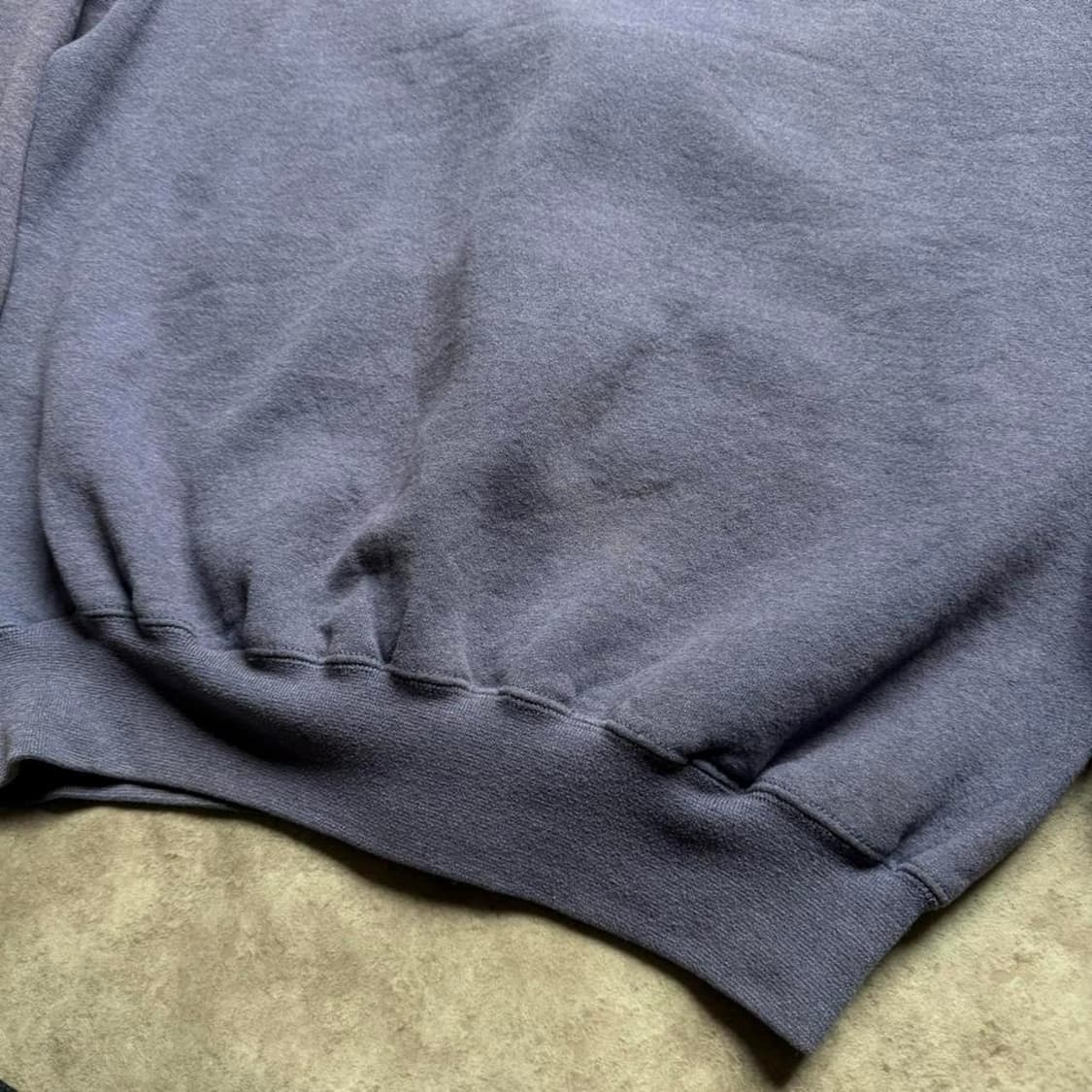 90s 러셀 애슬레틱 페이드 후드집업 네이비 상품이미지4