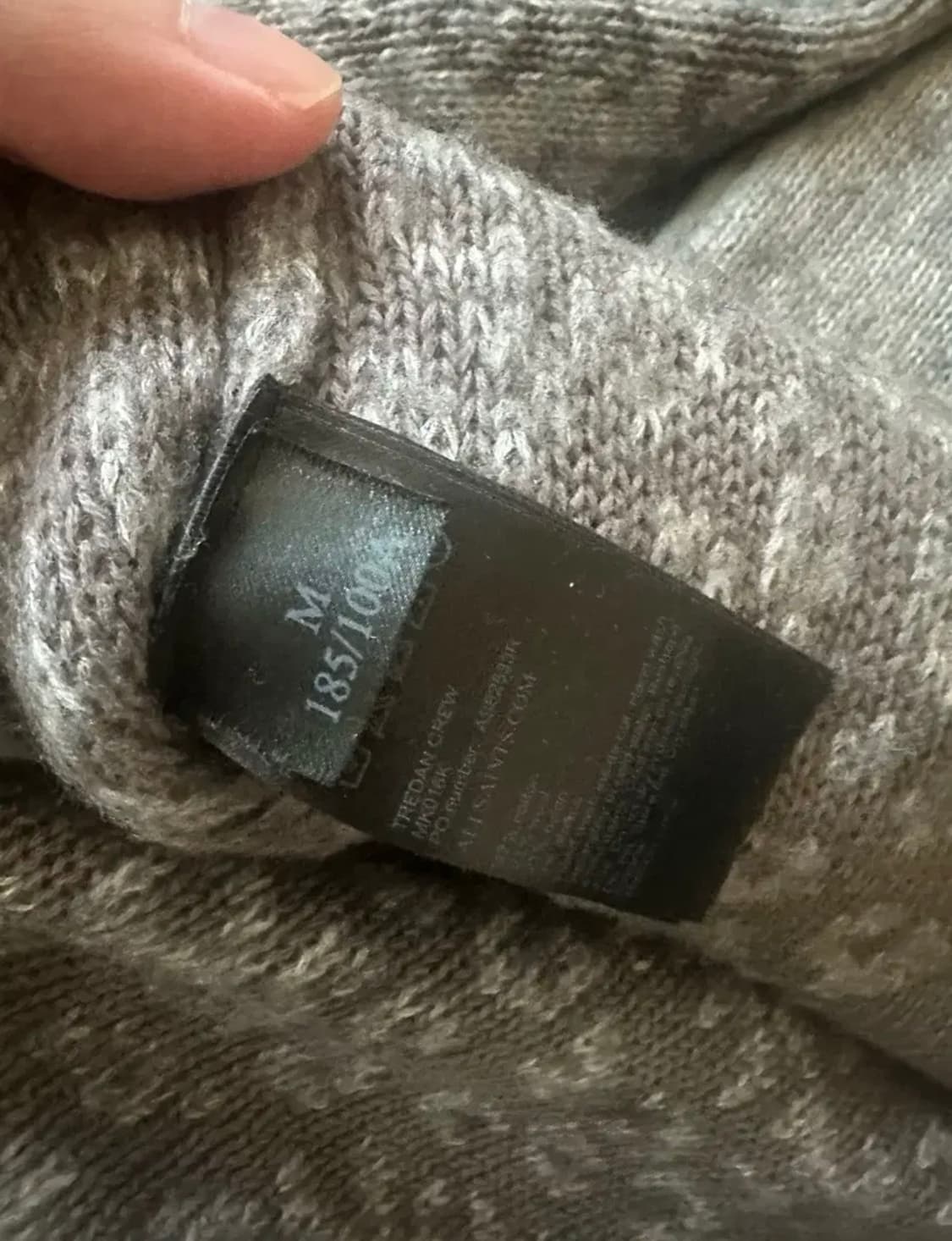 AllSaints 올세인츠 회색 레오파드 니트 M사이즈 급처 상품이미지4
