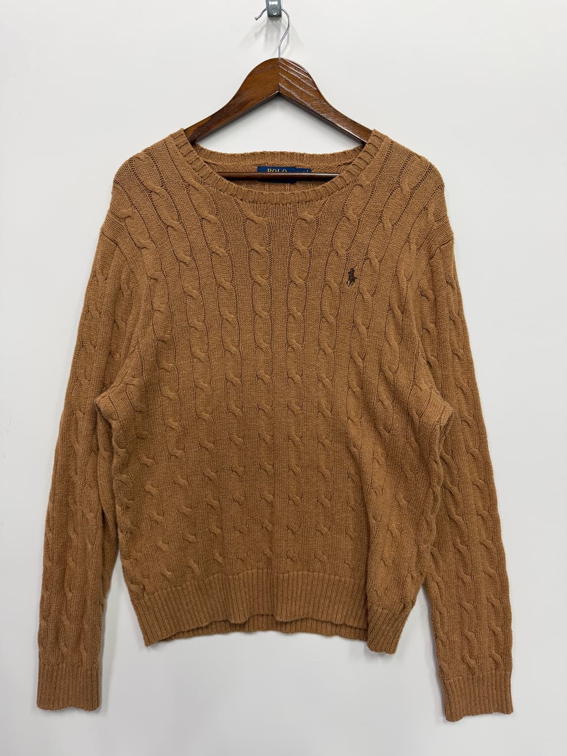 폴로랄프로렌 꽈배기 브라운 상품이미지1