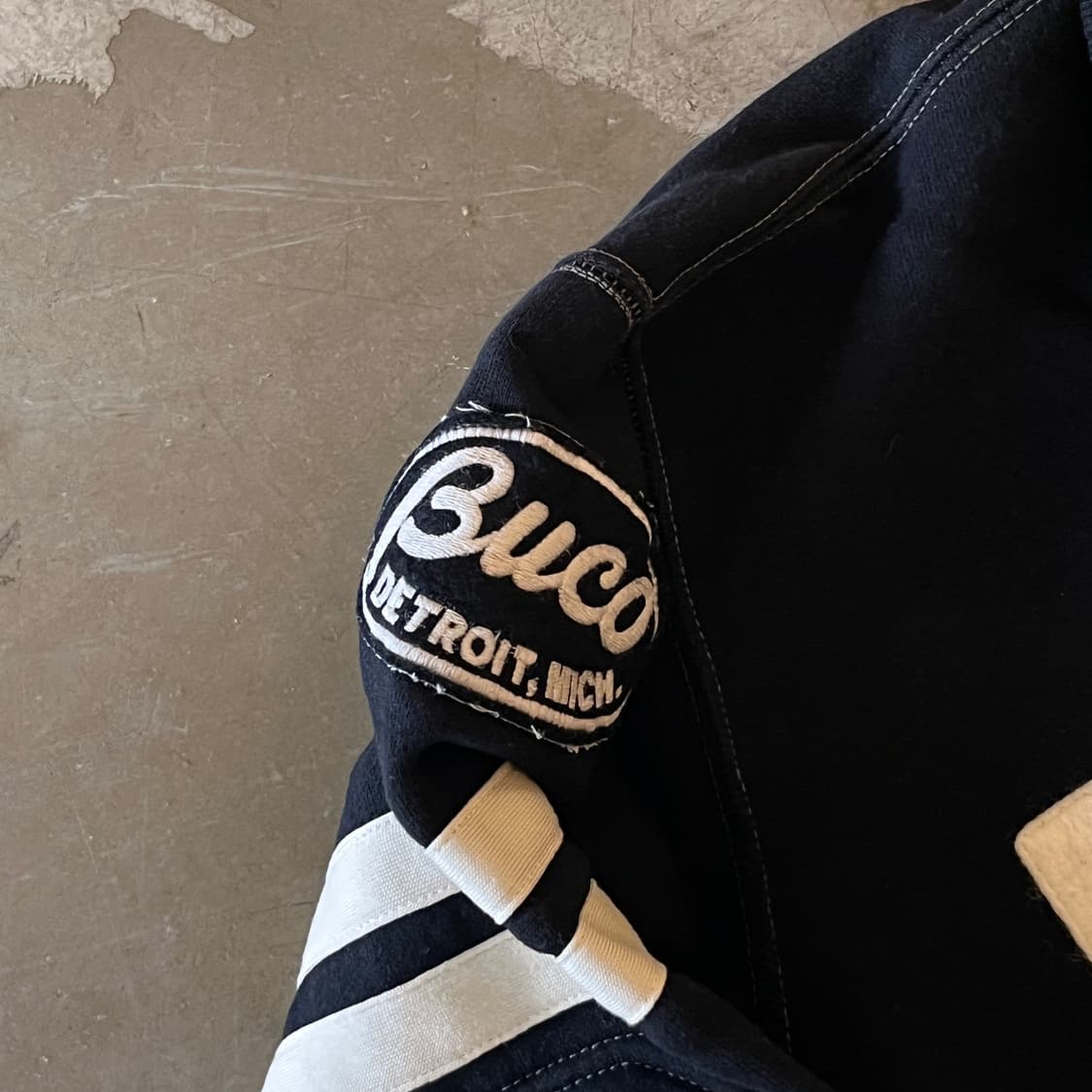 리얼맥코이 부코 하프 집업 스웻 상품이미지3