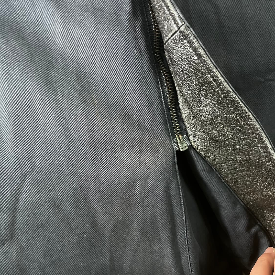 100 버버리 레더 싱글 트렌치 코트 자켓 상품이미지6