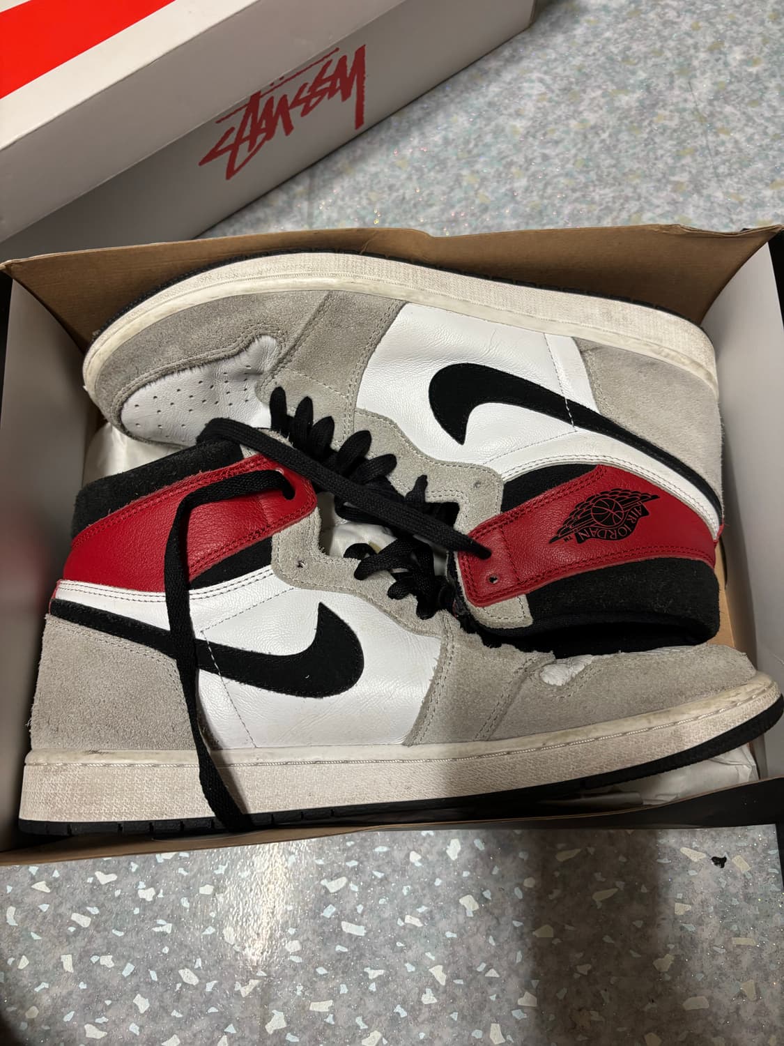 나이키 에어 조던 1 하이 OG 스모크 그레이 상품이미지1