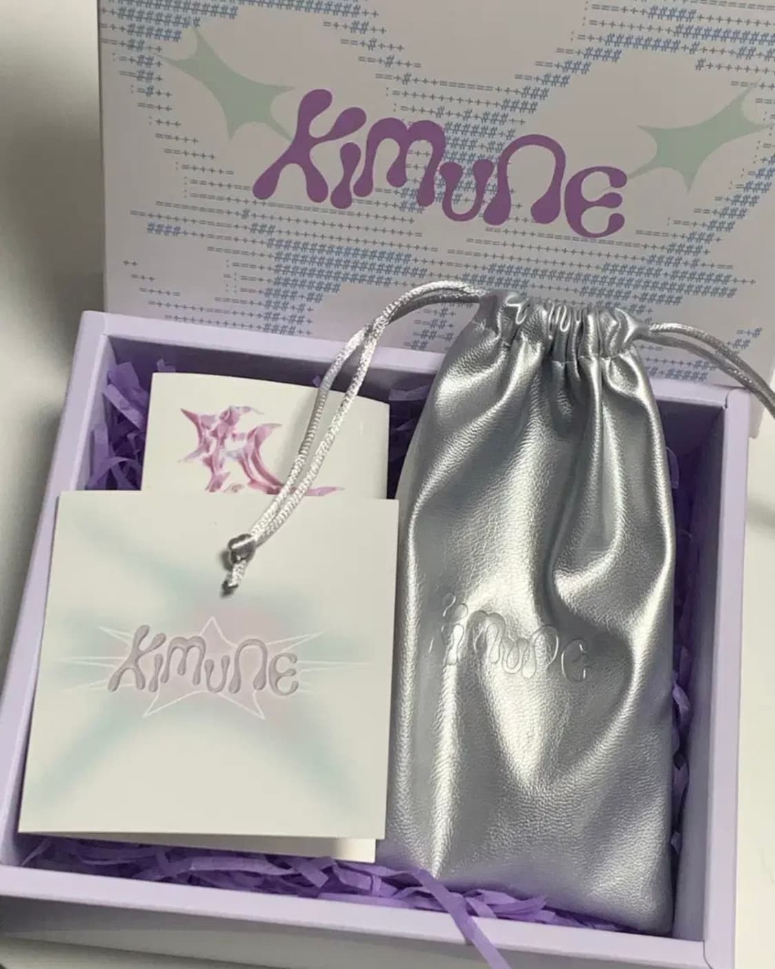 키무네 kimune 사이버 스타 목걸이 블루컬러 엔시티 위시 위시코어 상품이미지2