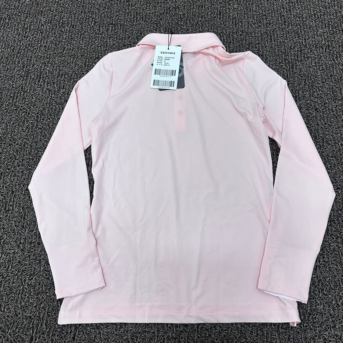 [새상품] 젝시믹스 여성 골프웨어 기능성 긴팔티셔츠 핑크 M 상품이미지6