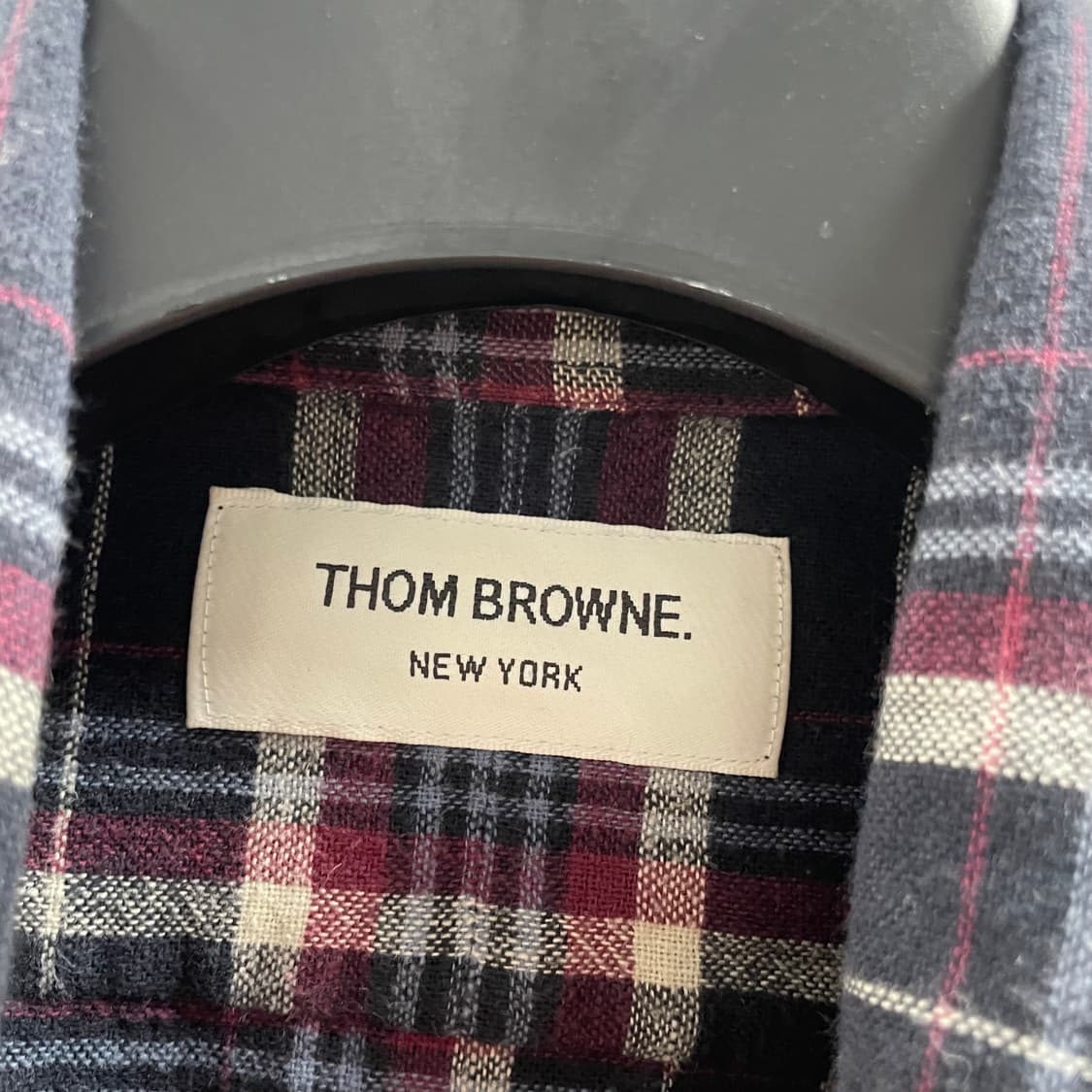 톰브라운/ 블랙 체크 셔츠/ 3 상품이미지7