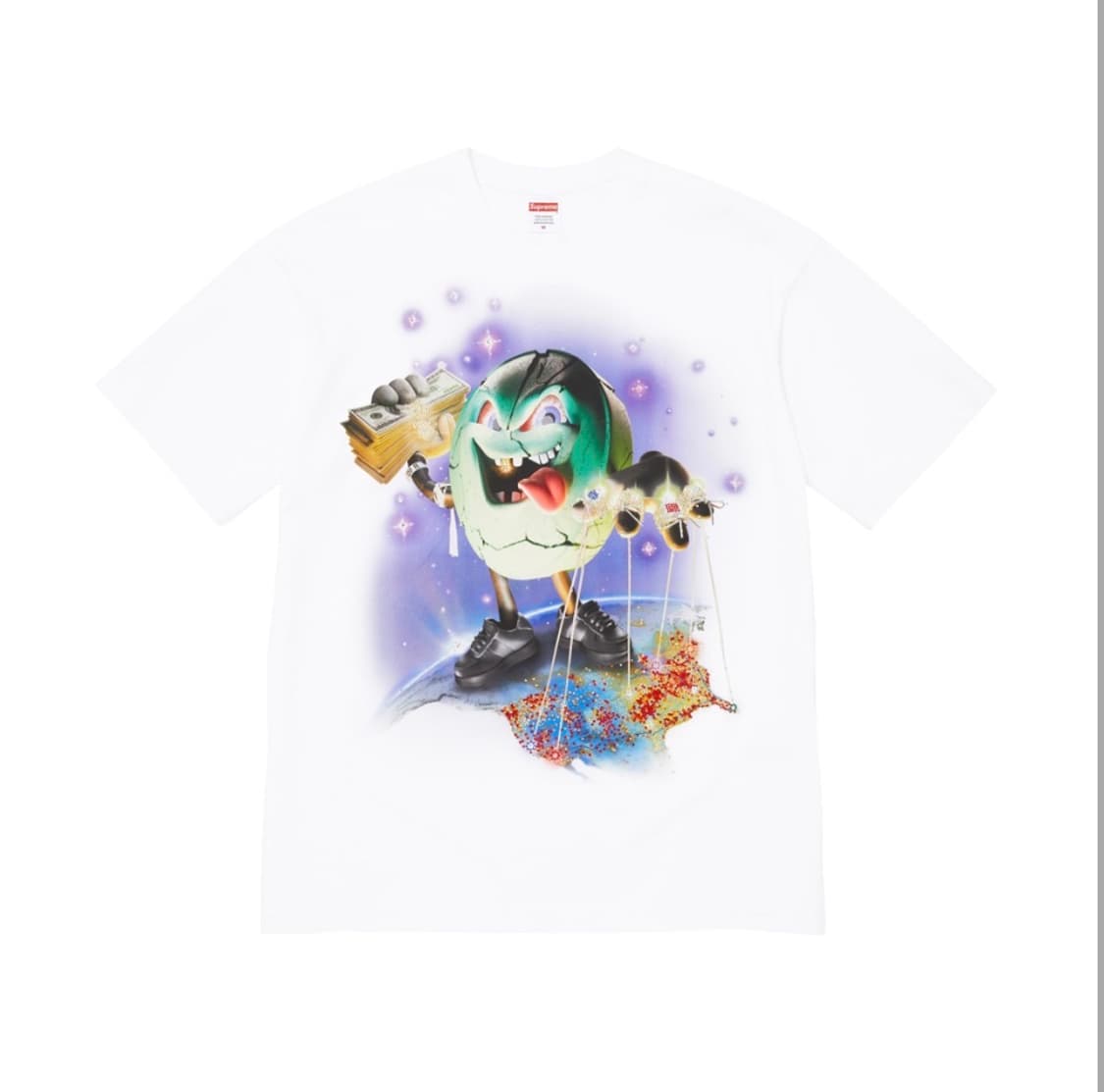 (구해요)Supreme salem tee white M/L 상품이미지1