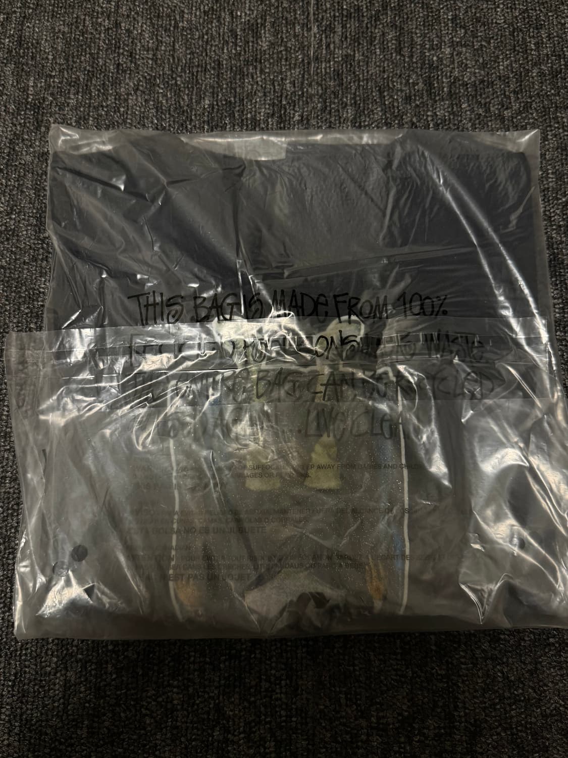 [M] 스투시 루차 반팔 티셔츠 블랙 상품이미지3