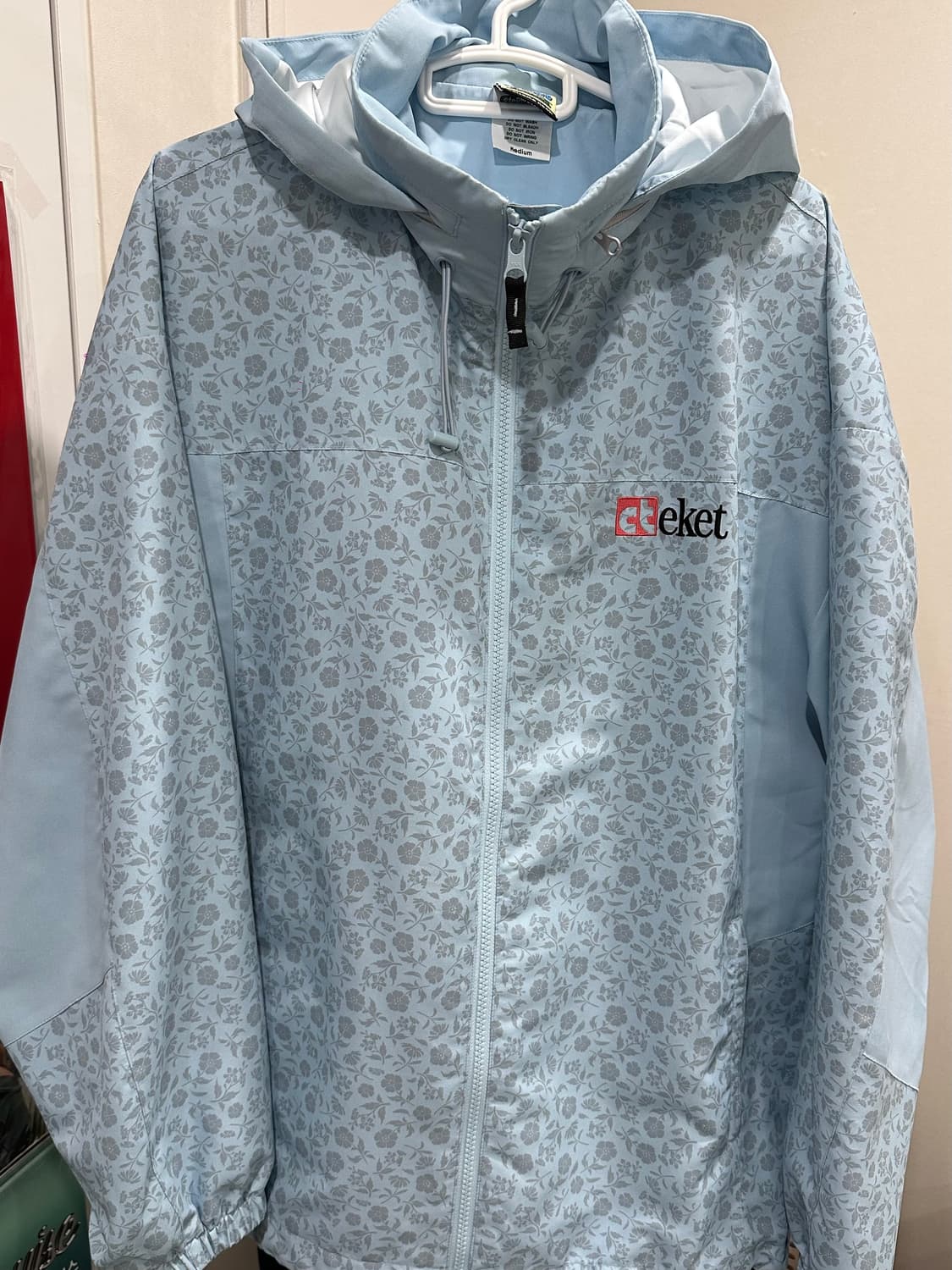 테켓 Quaint Wind Jacket Light Blue 바람막이 상품이미지2
