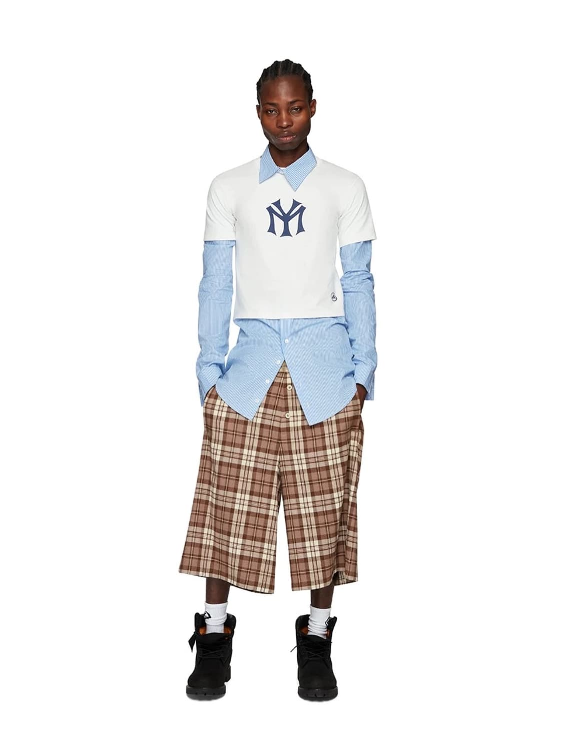 Mowalola My City Dress Shirt 상품이미지1