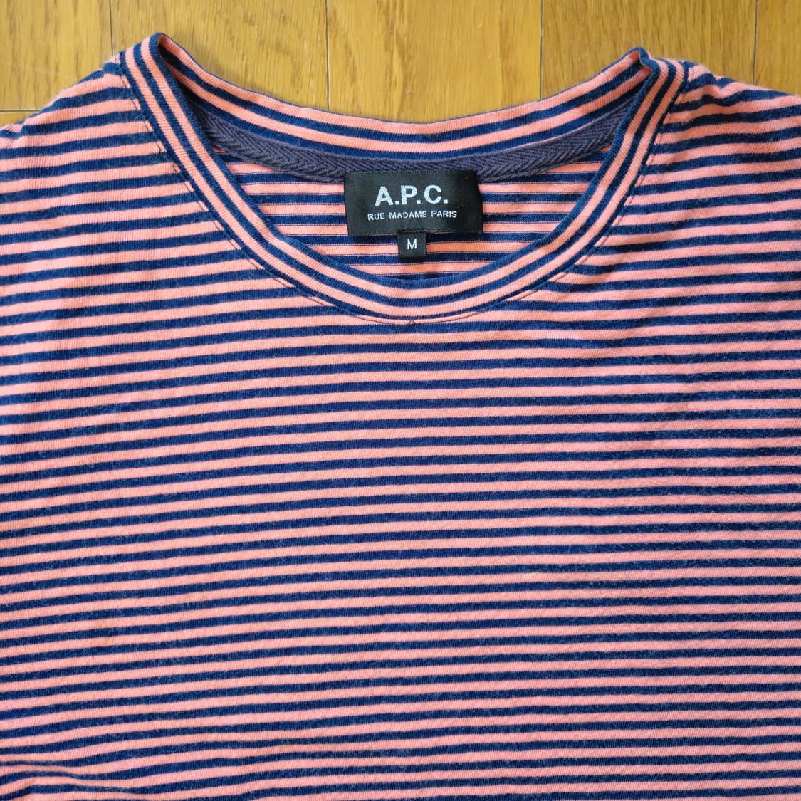 [M] A.P.C. 아페쎄 스트라이프 티셔츠 상품이미지3