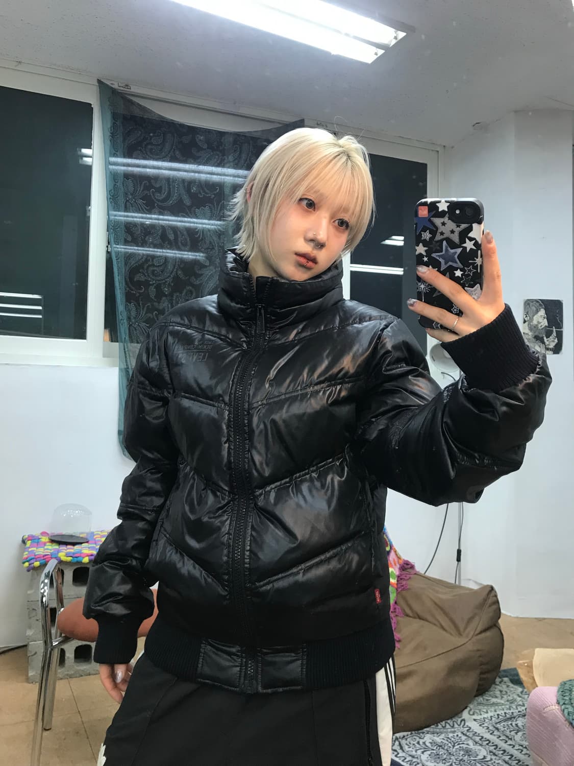 리바이스 여성 덕다운 패딩  상품이미지2