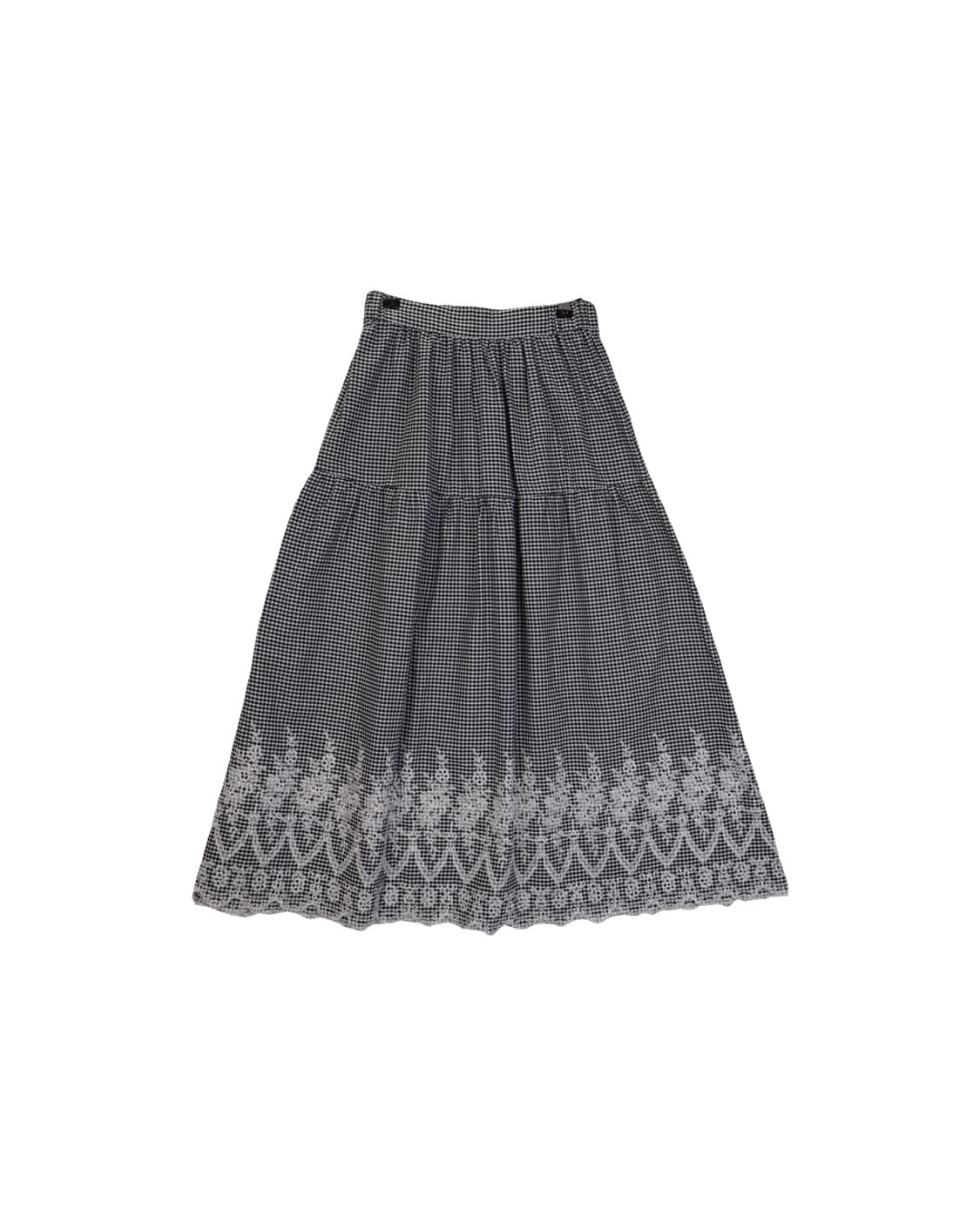 Jpn Poly Checked Long Skirts 상품이미지4