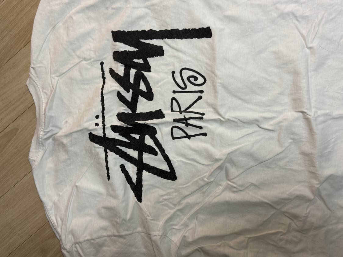 스투시 파리 반팔 L 상품이미지1