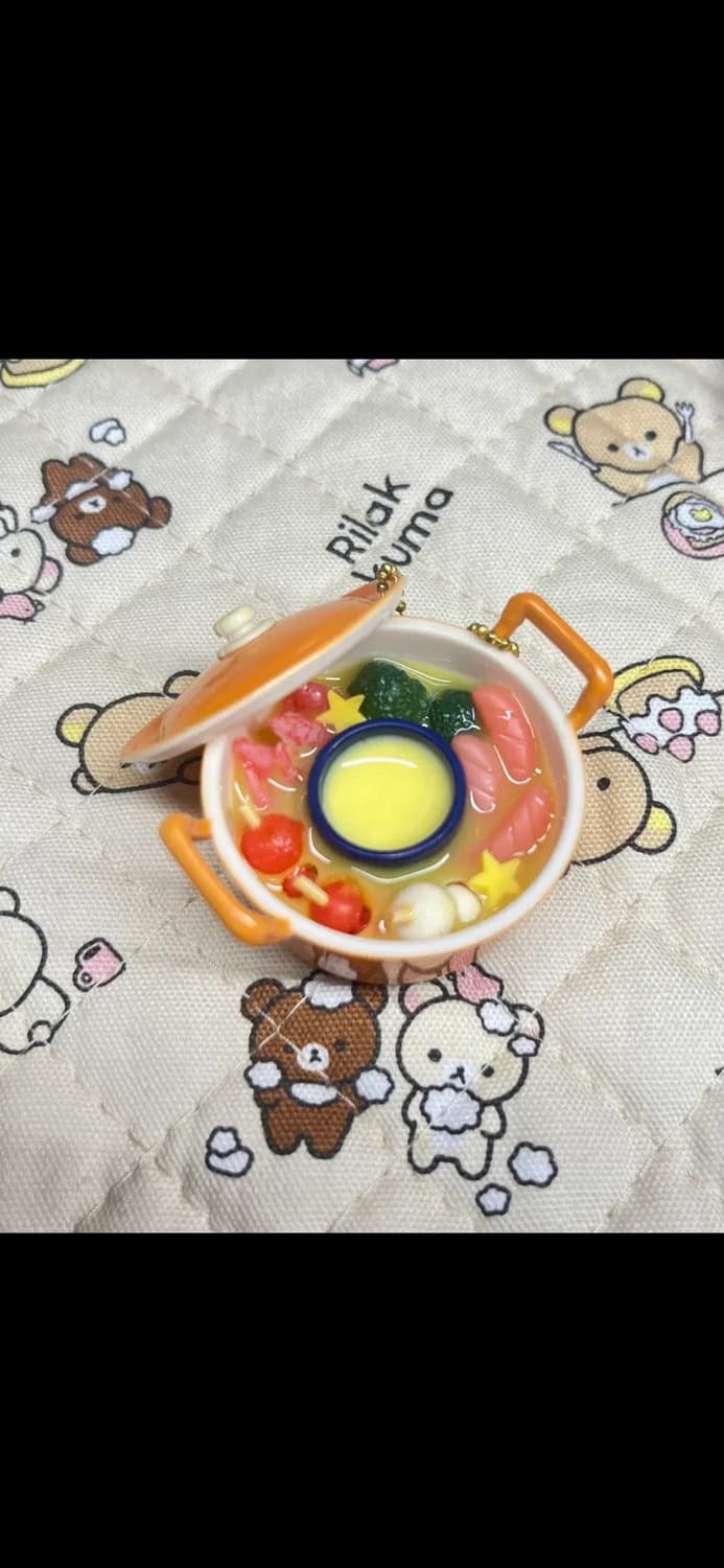 냄비 전골 나베 마스코트 캡슐토이 피규어 일본 가챠 상품이미지3