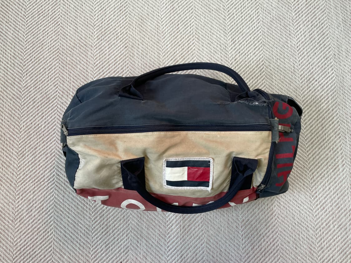 9~00s 올드 타미힐피거 보스턴 백 y2k J03334 상품이미지2