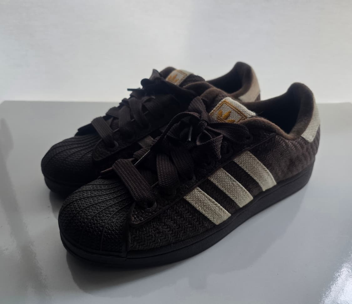 아디다스 슈퍼스타 스니커즈 브라운 255  상품이미지1