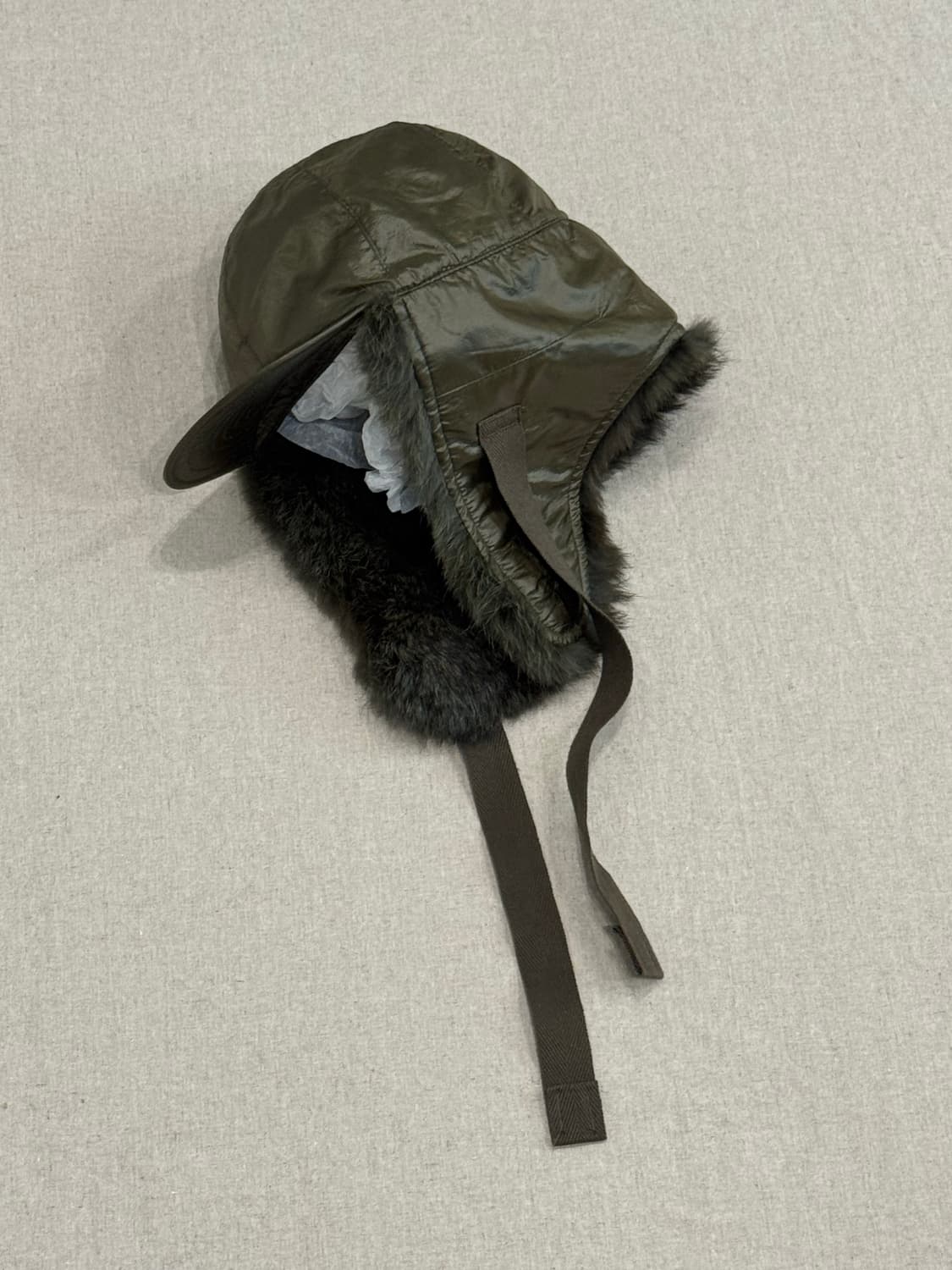 솔로이스트 17aw 토끼털 이어플랩 캡 상품이미지3