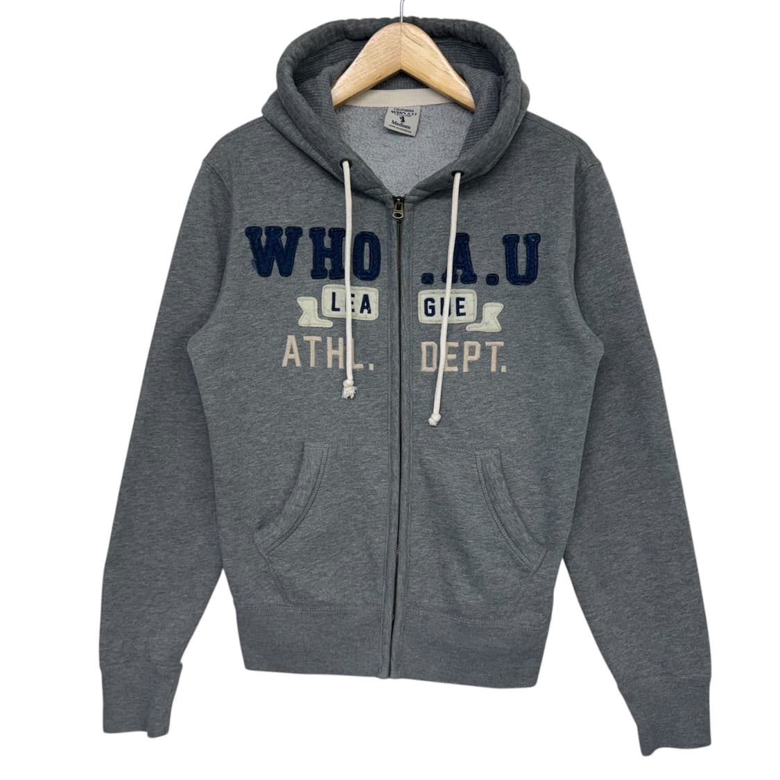 후아유 아치로고 후드집업 상품이미지1