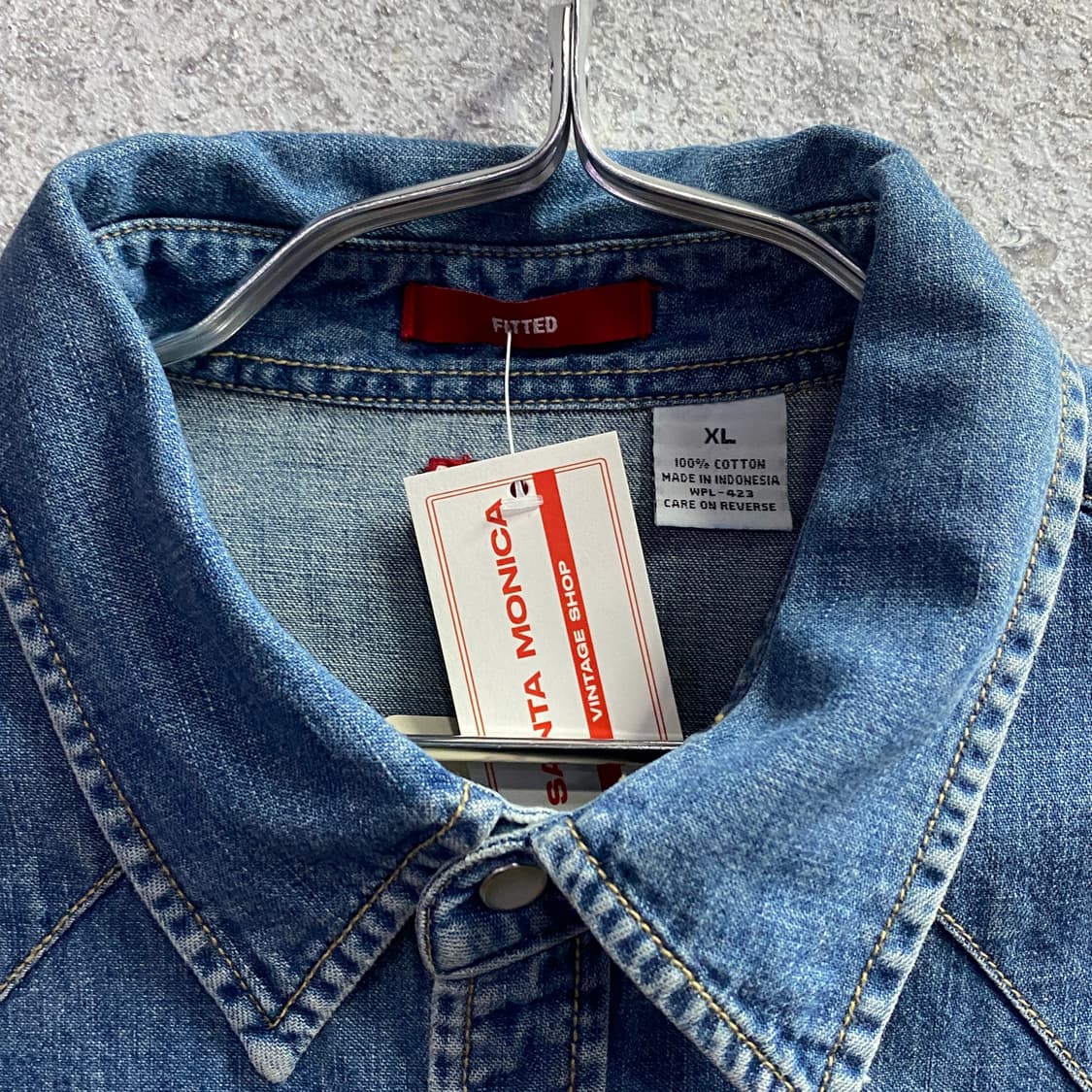 리바이스 투포켓 버튼 데님 셔츠 B3336 상품이미지3