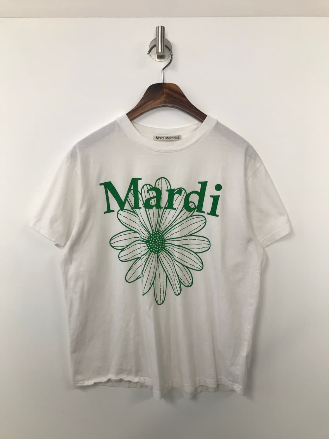 마르디 메크르디 화이트 반팔 티셔츠 상품이미지2