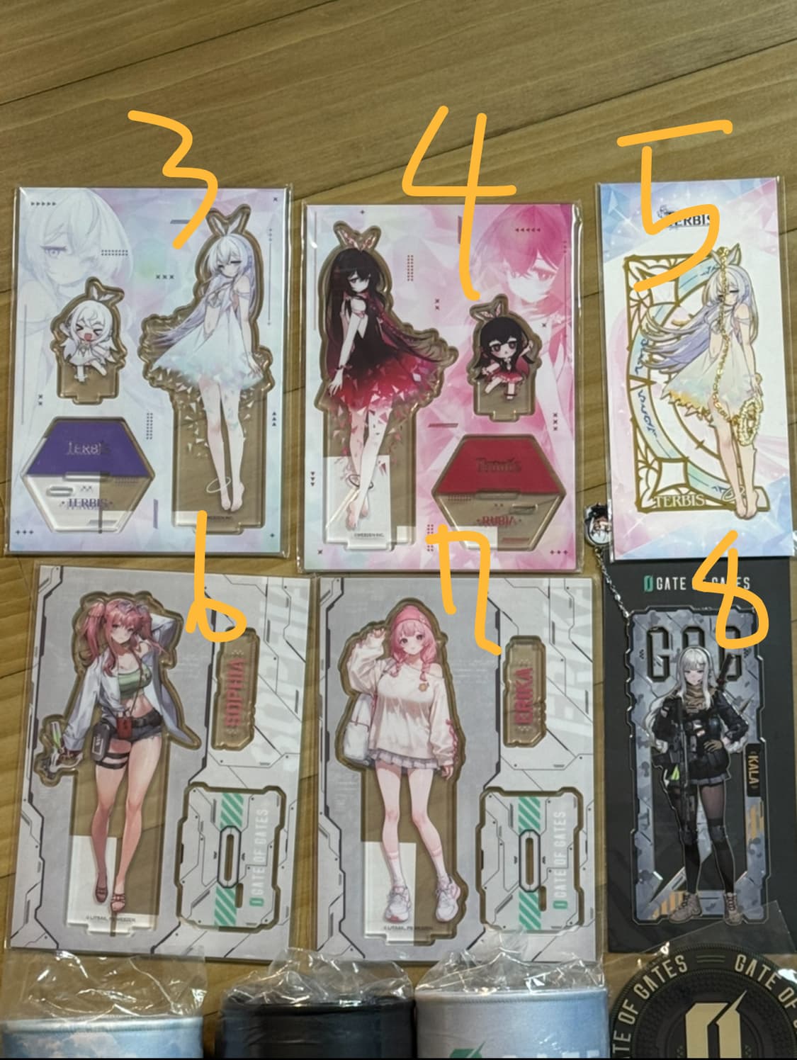 웹젠 테르비스 굿즈 지스타 (전부 새상품) 상품이미지3