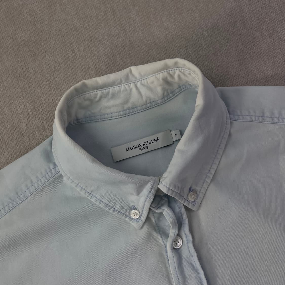 105 메종키츠네 드레스드 폭스 프린팅 셔츠 상품이미지3