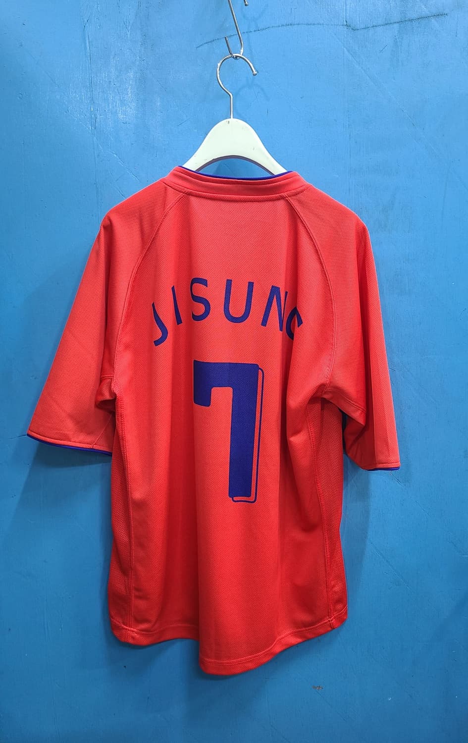 박지성 한국 축구 대표팀 유니폼 져지like팬메이드 상품이미지6