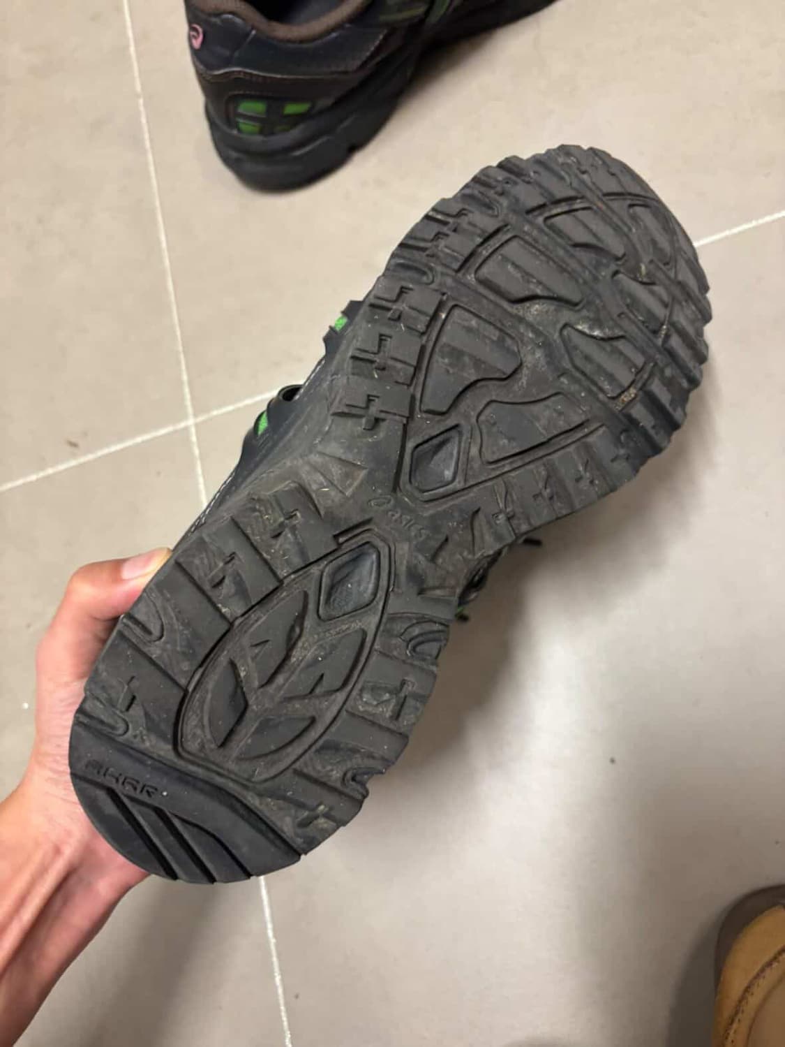 아식스 앤더슨벨 젤소노마 블랙 그린 상품이미지6