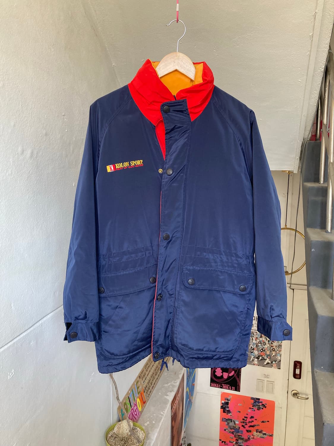 90‘s 코오롱 스포츠 오리털 파카 상품이미지1