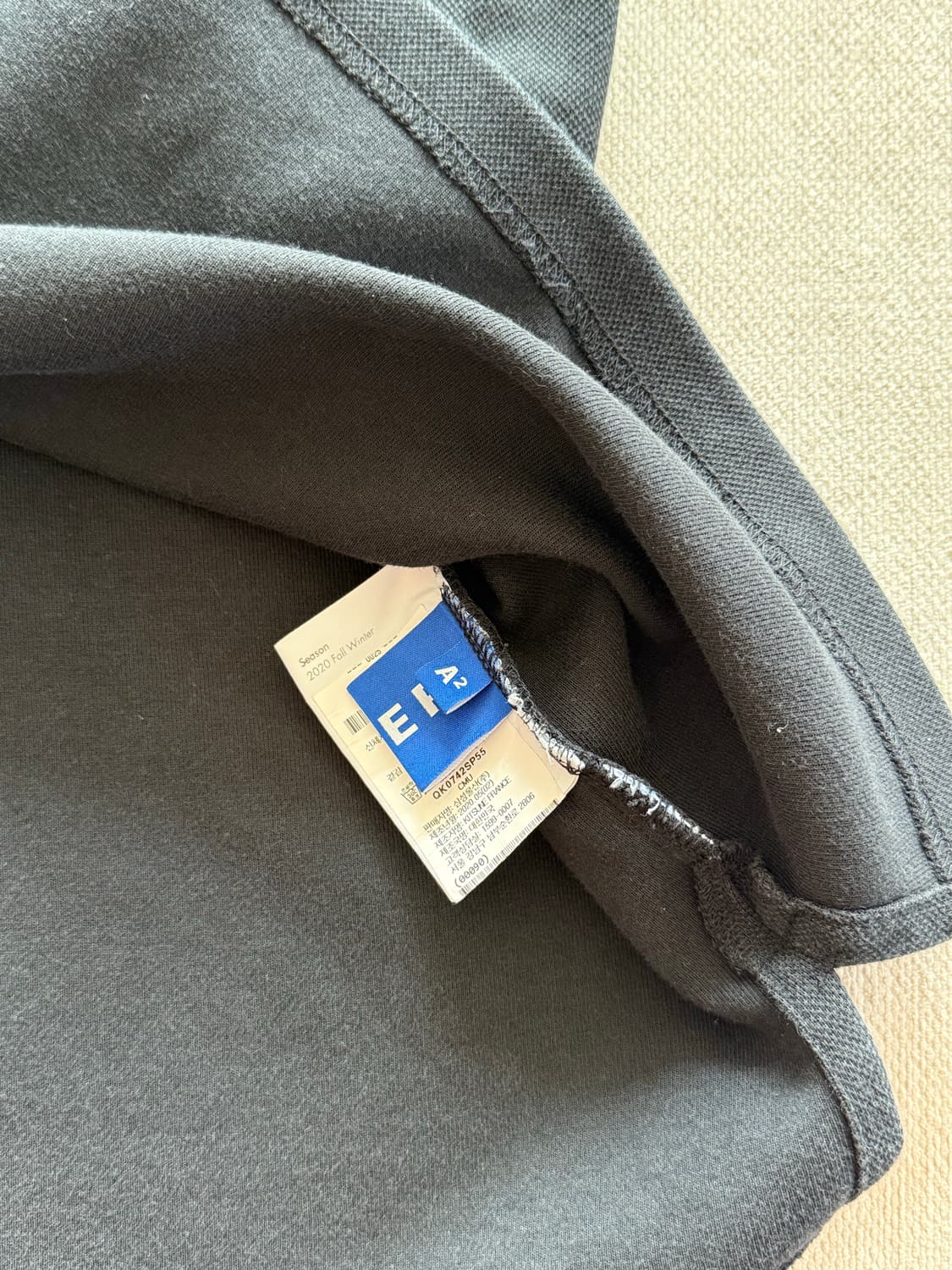 메종키츠네 x 아더에러 트리플 폭스 헤드 피케이 티셔츠 상품이미지4