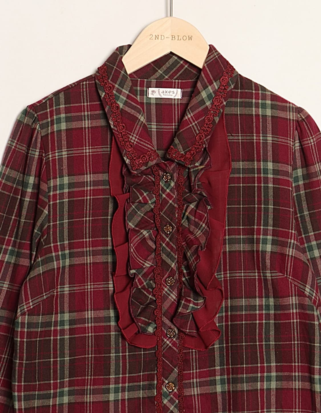 axes femme Check Shirts 상품이미지2