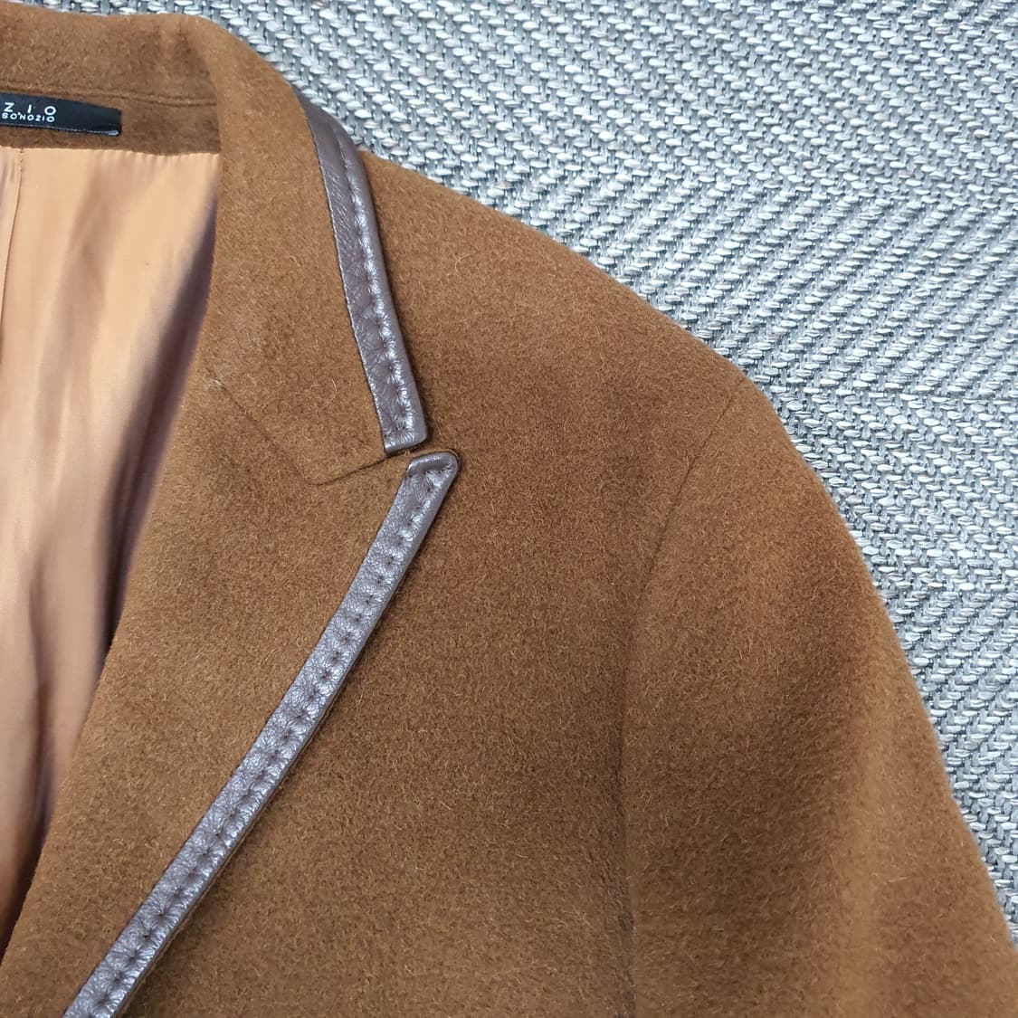 지오송지오 울 알파카 롱코트 남자105 상품이미지3