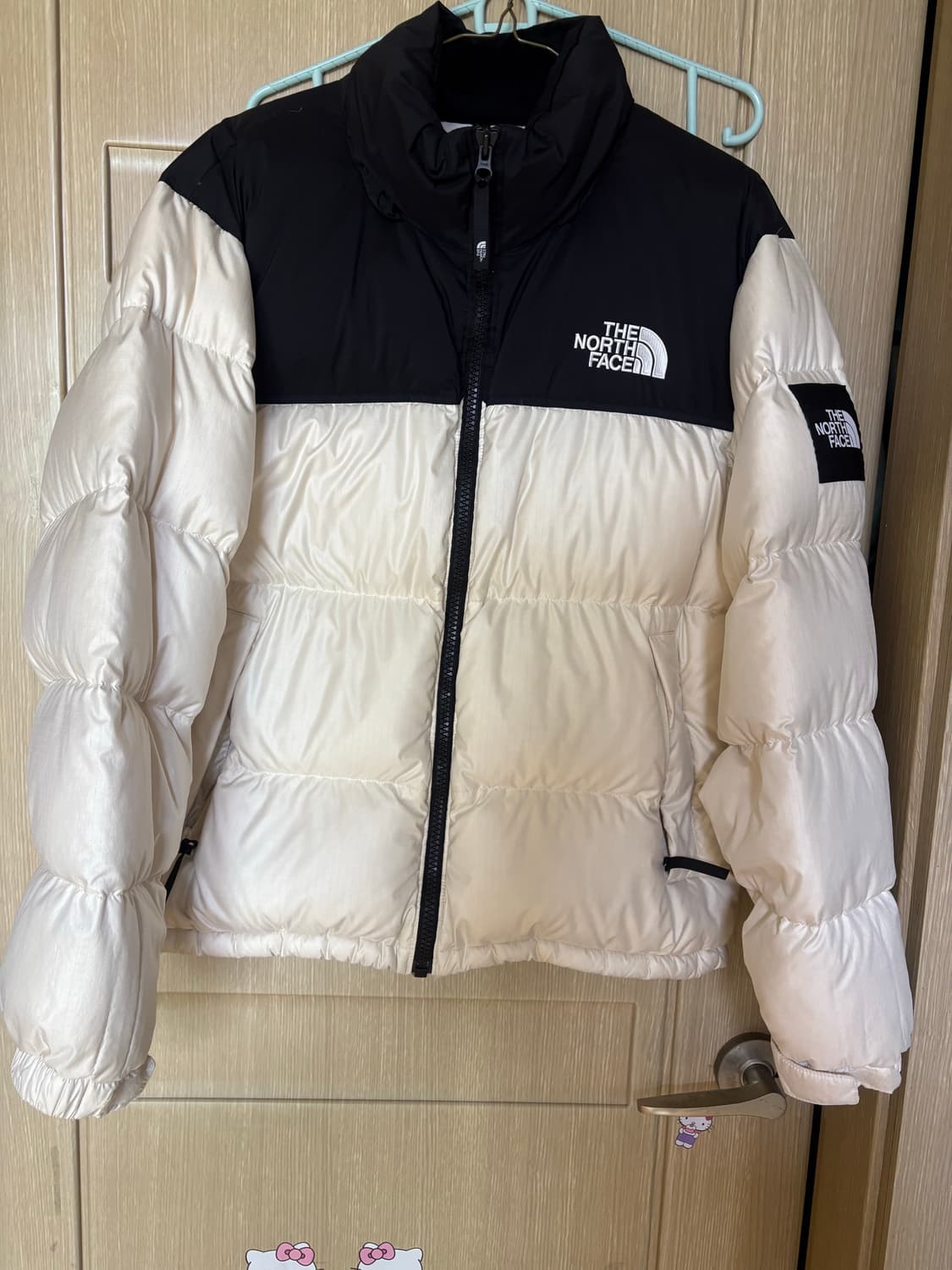 노스페이스 화이트 라벨 노벨티 눕시 RDS 다운 자켓 아이보리 상품이미지2