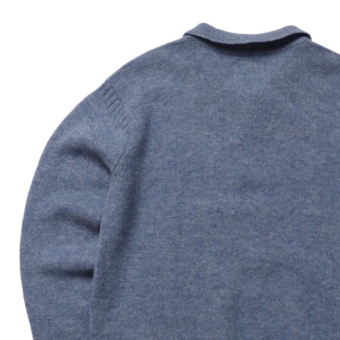 Still By Hand Wool Polo Long Sleeve   상품이미지5
