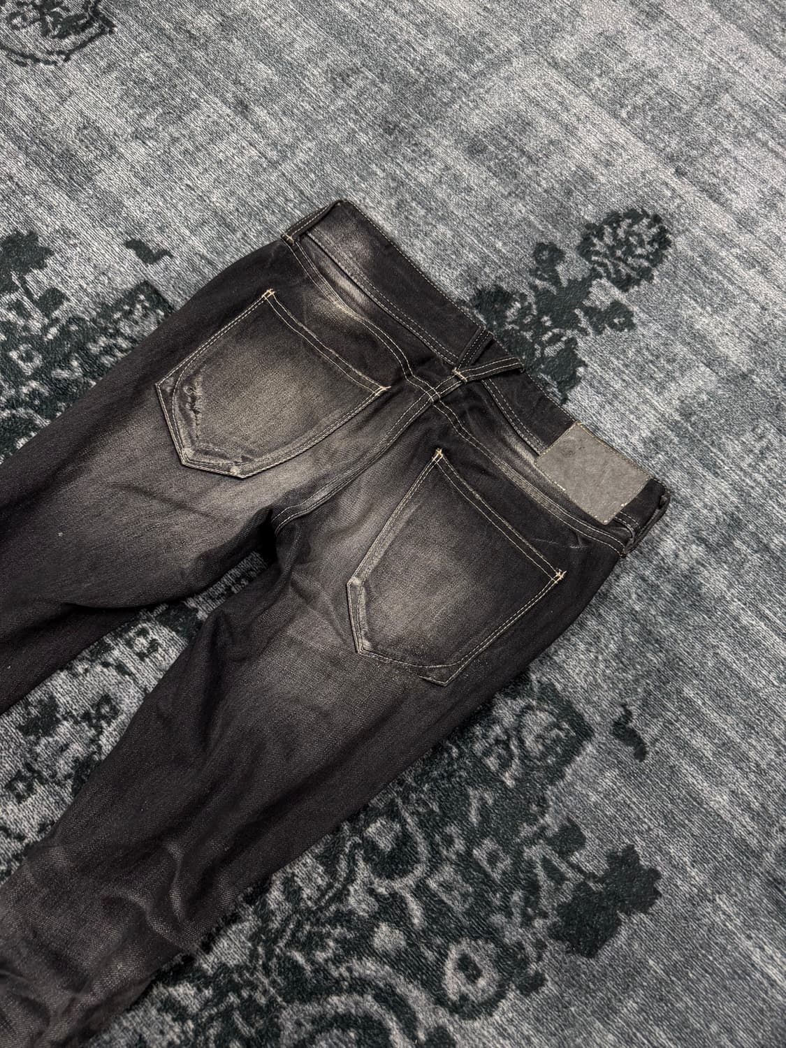 Vanquish 00s silver lame coating boots c 상품이미지8