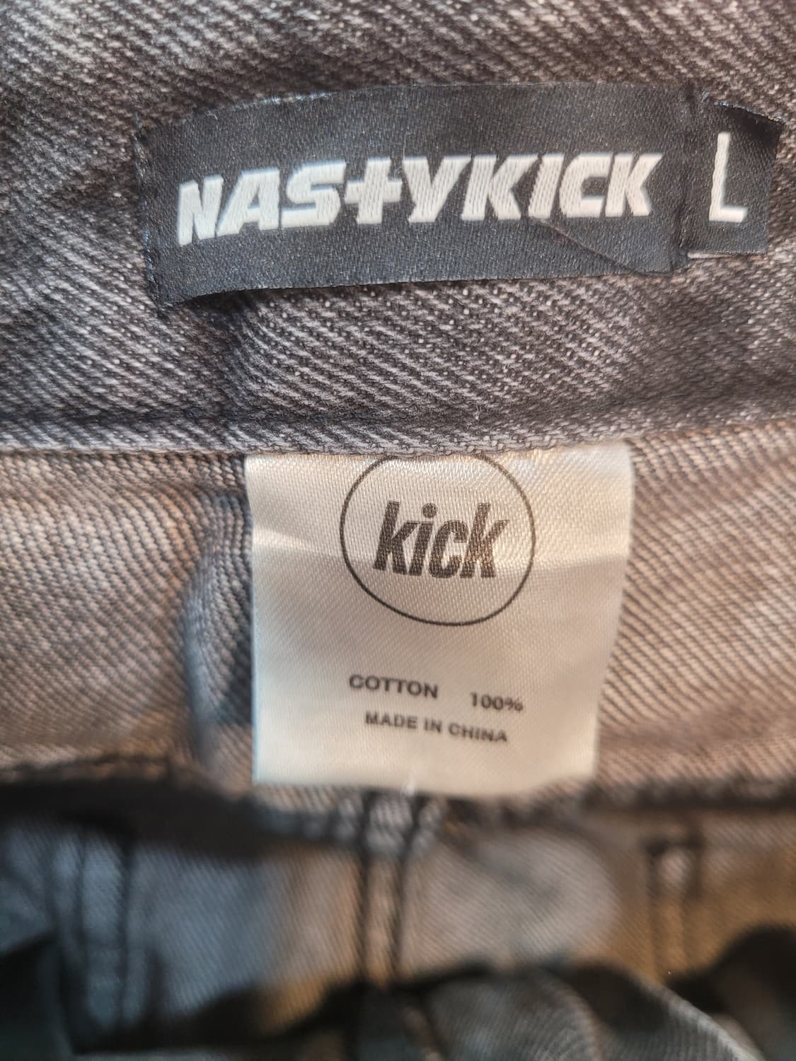 네스티킥 등고선 데님 L 상품이미지3