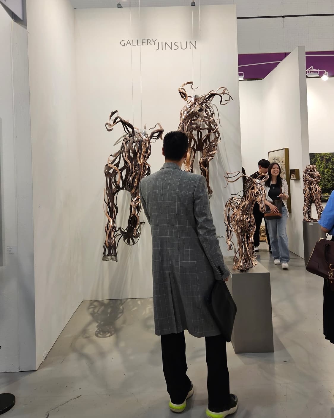 준지코트,김다미준지체크코트 상품이미지10