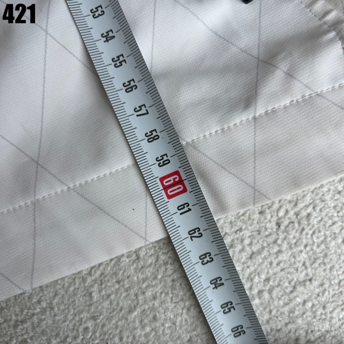 데상트 화이트 바람막이  상품이미지5