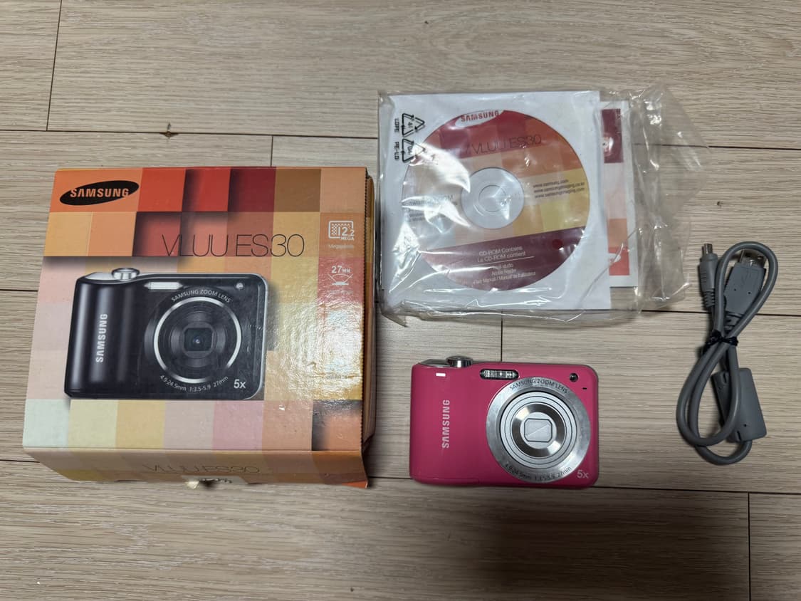 하투하 픽✨) 삼성 VLUU ES30 핑크 디카 상품이미지1