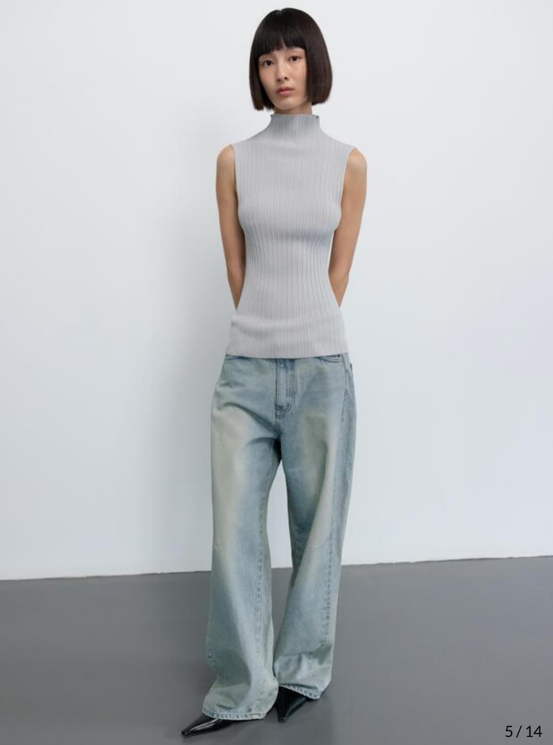 Gbh 어패럴 지비에이치 Cinch back denim 킨치 백 데님 상품이미지1