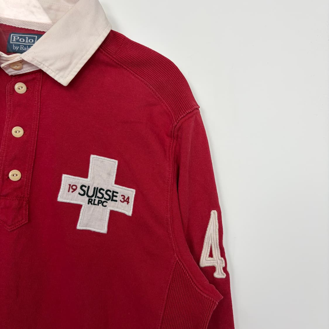 폴로 랄프로렌 스위스 럭비 카라 티셔츠 상품이미지5