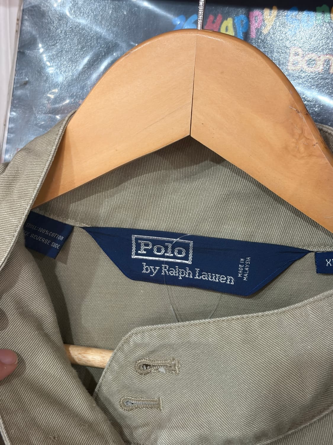 90s 폴로 랄프로렌 코튼 바라쿠타 자켓 상품이미지4