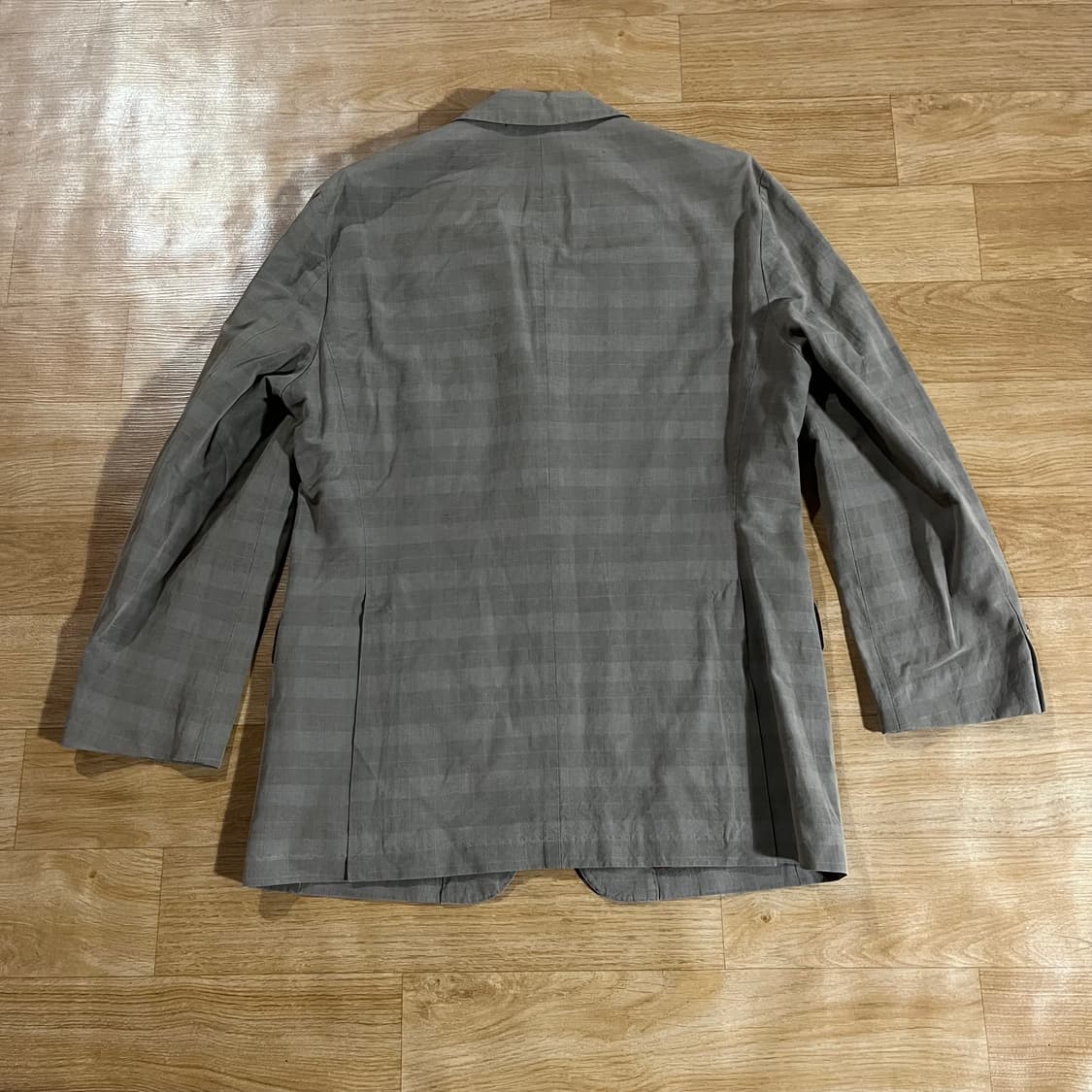 [107] 휴고보스 글렌체크 울린넨 자켓 상품이미지5
