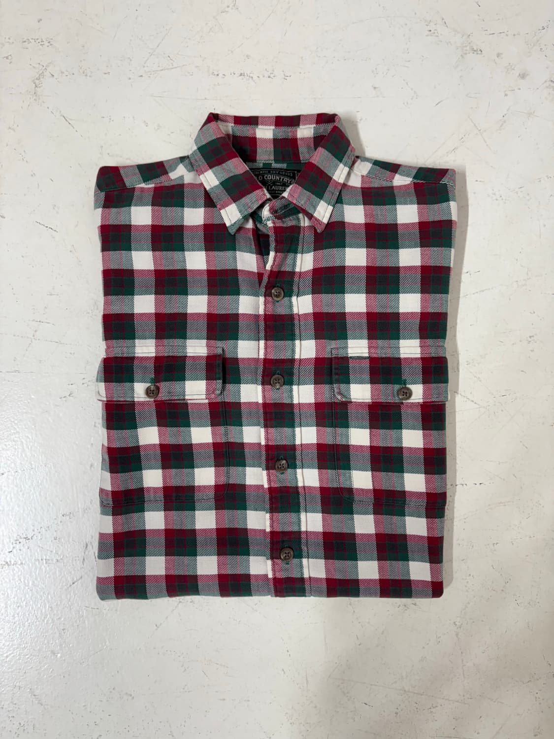 90‘s Polo country Flannel 2pocket  shirt 상품이미지9