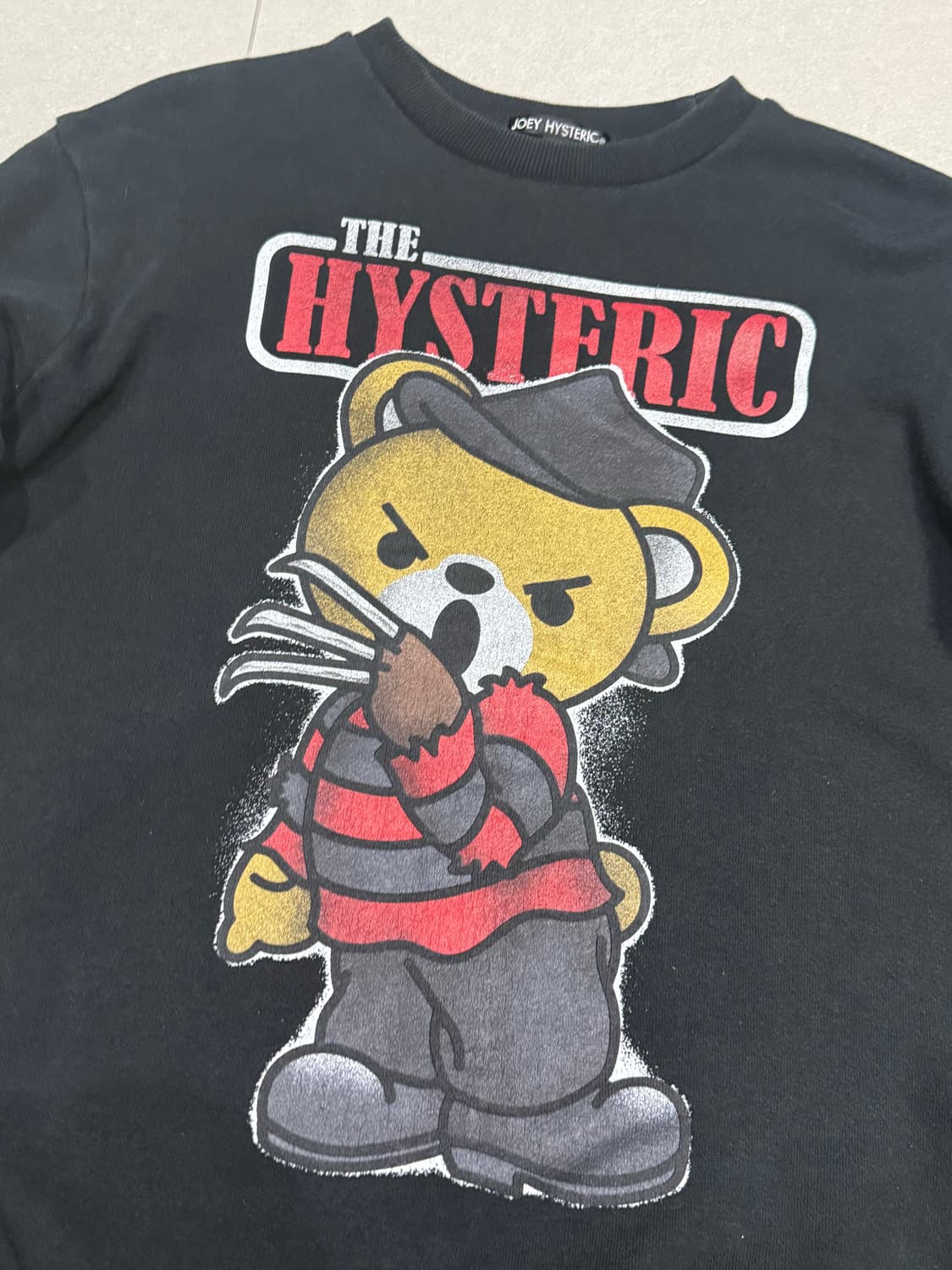 히스테릭 글래머 아카이브 강도 퍽베어 맨투맨 스웨터 상품이미지2