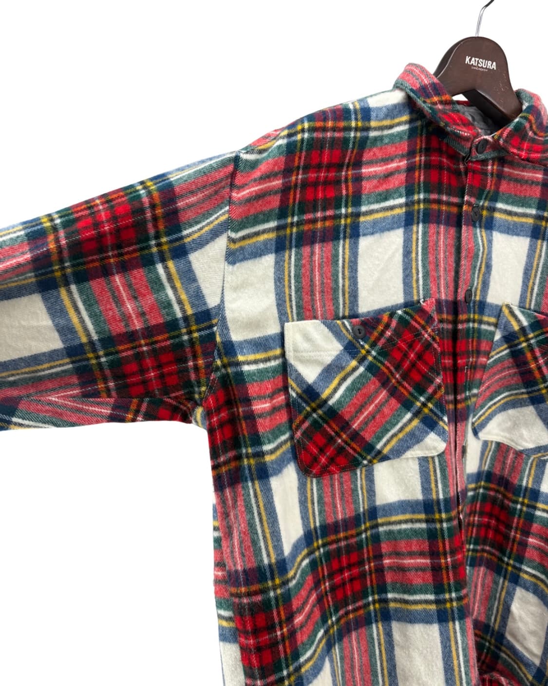 🧣 GAVIAL 빈티지 오버핏 체크셔츠 상품이미지2