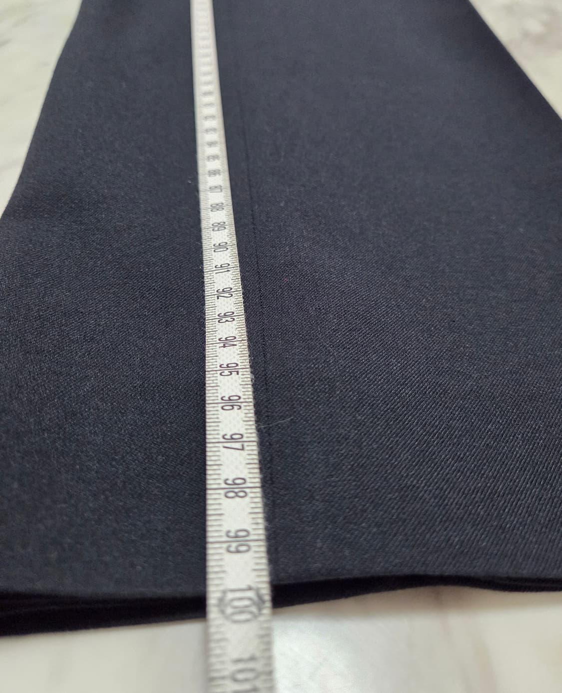 시스템옴므 지퍼 디테일 네이비 밴딩 슬랙스 상품이미지5